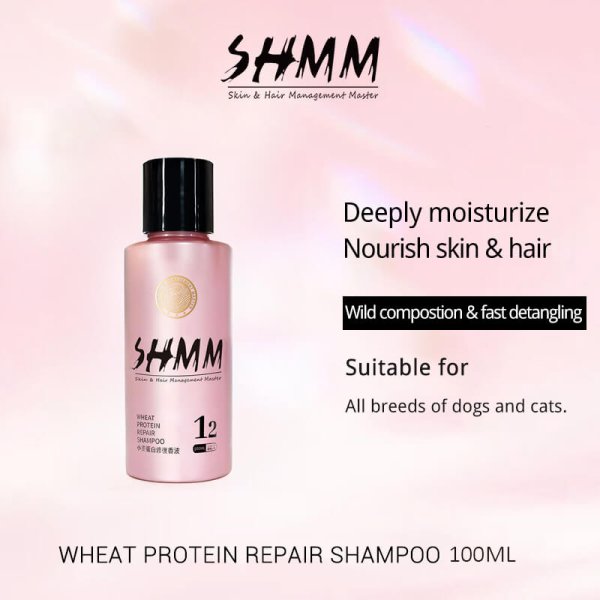 SHMM Wheat Protein Repair Shampoo 100ml -SHMM UK