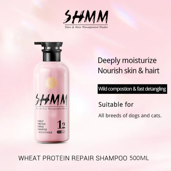 SHMM Wheat Protein Repair Shampoo 500ml -SHMM UK