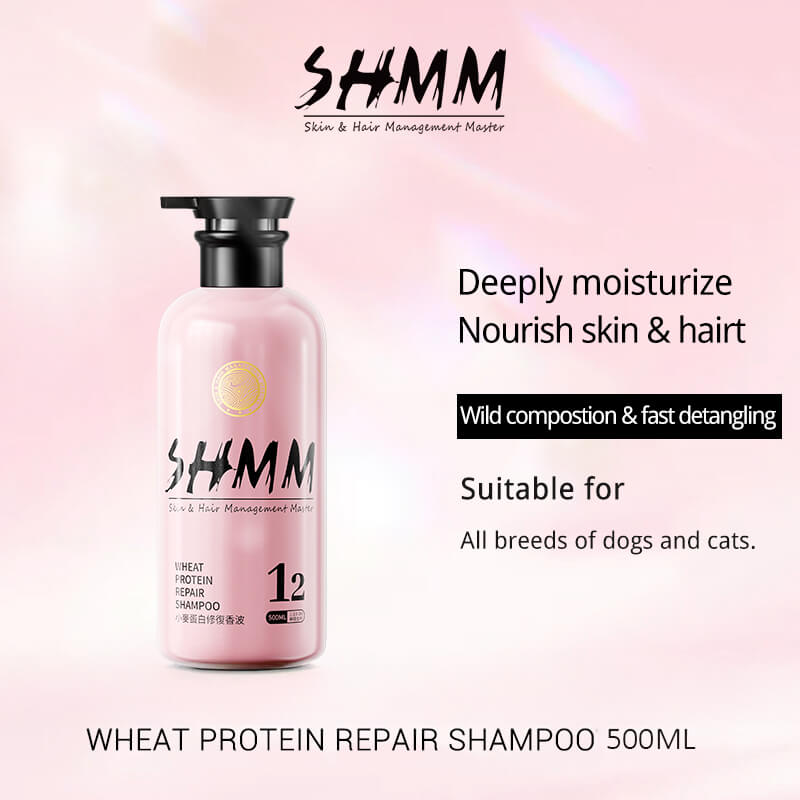 SHMM Wheat Protein Repair Shampoo 500ml -SHMM UK