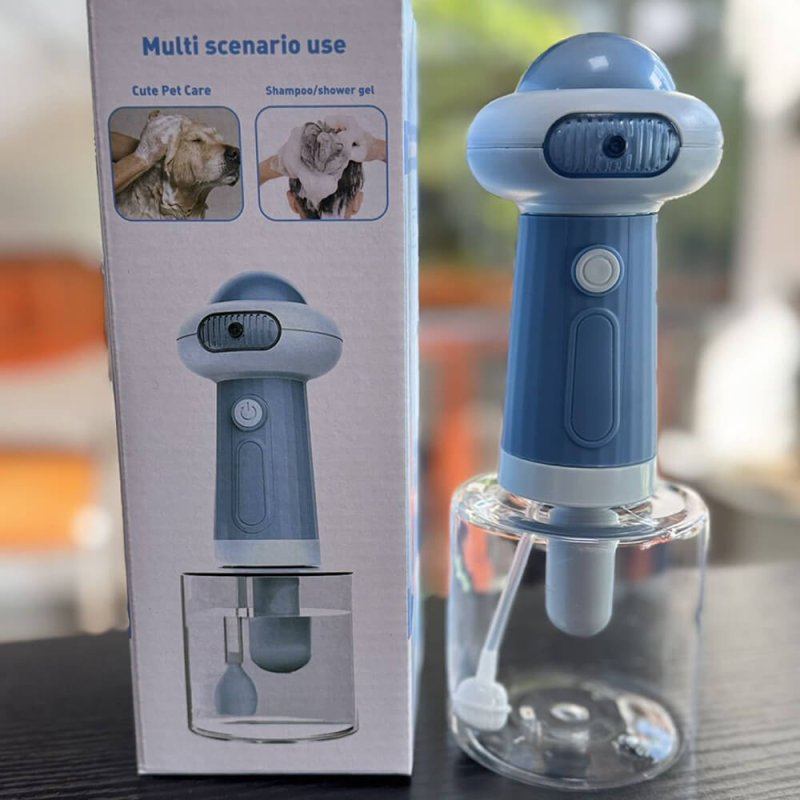 USB rechargeable electric pet bath foam maker with waterproof design – Shmm.uk