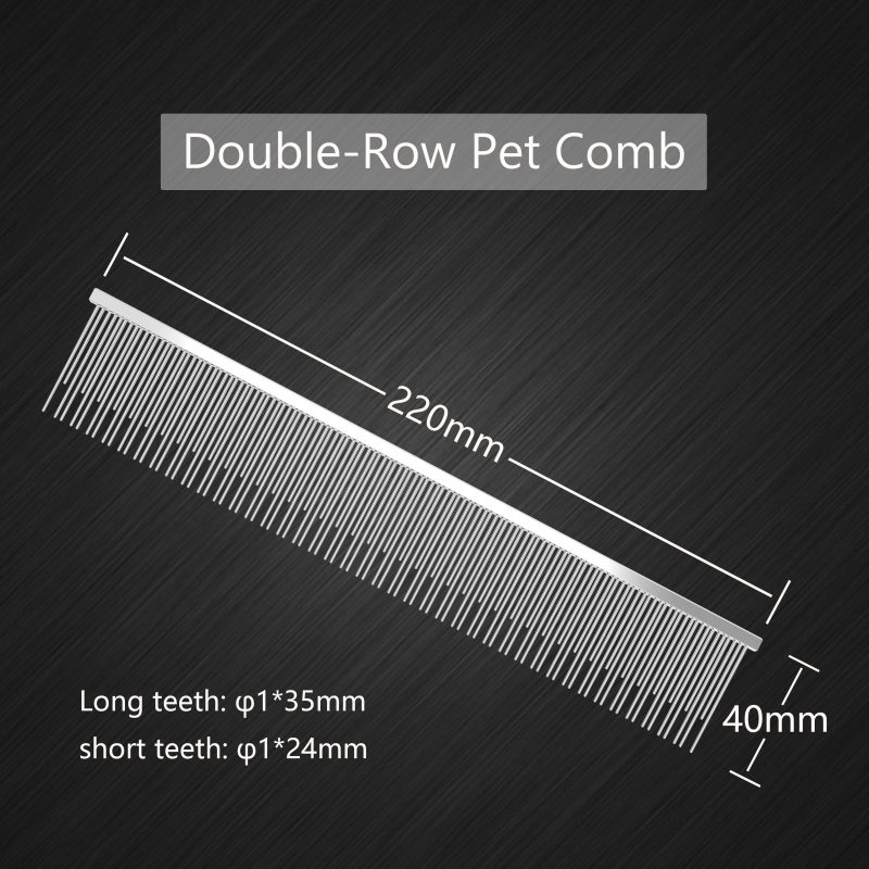 Dual Toothed Buttercomb Large Pet Grooming Comb | SHMM UK