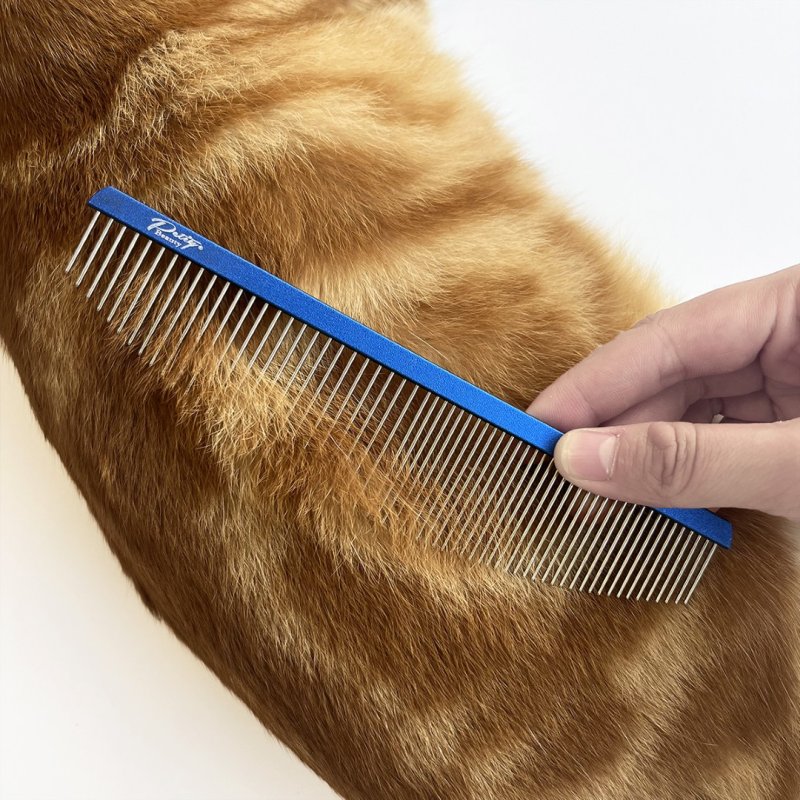 Premium Flat Handle Moon Comb for Dogs & Cats | SHMM UK